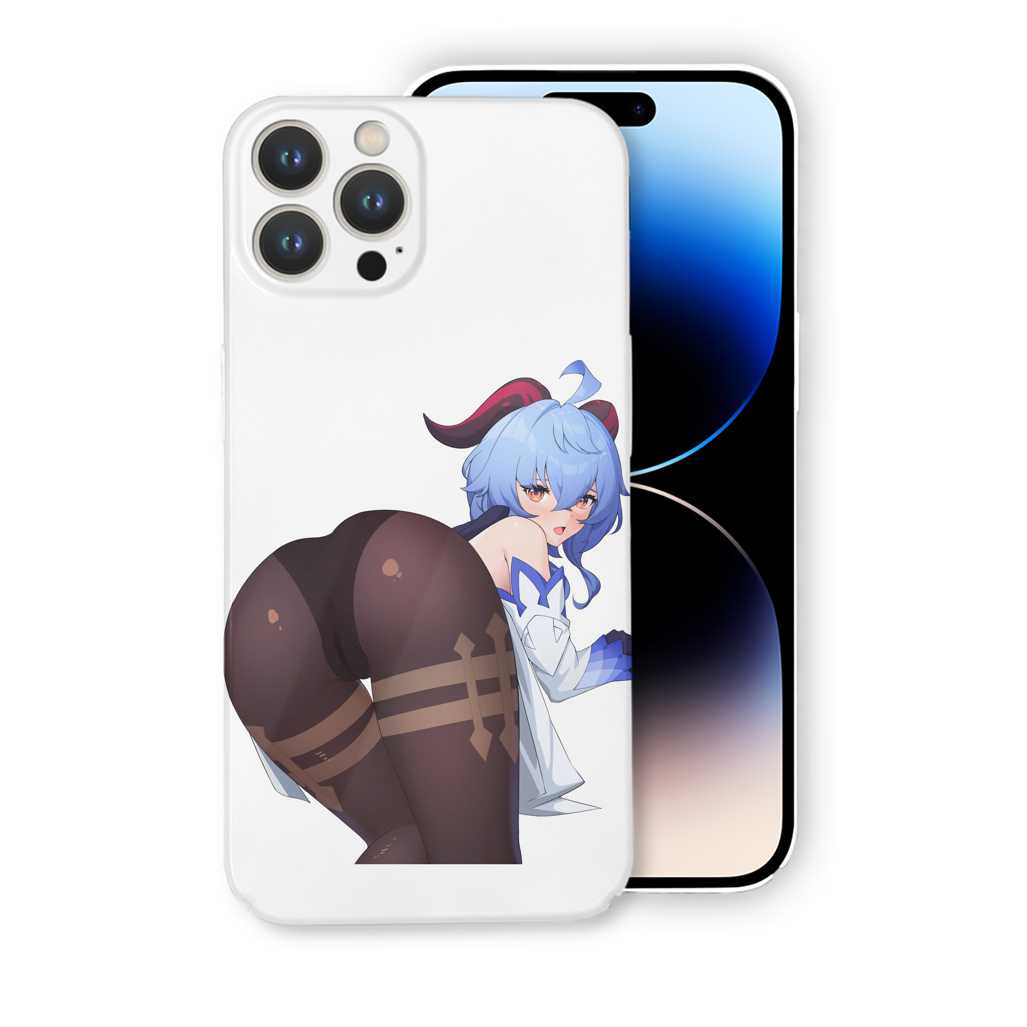 げんし神 甘雨 かんう genshin Ganyu 【iPhone 14シリーズ対応】ハードケース